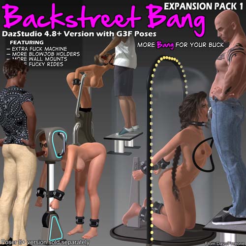 Backstreet Bang Expansion Pack 1 For DazStudio