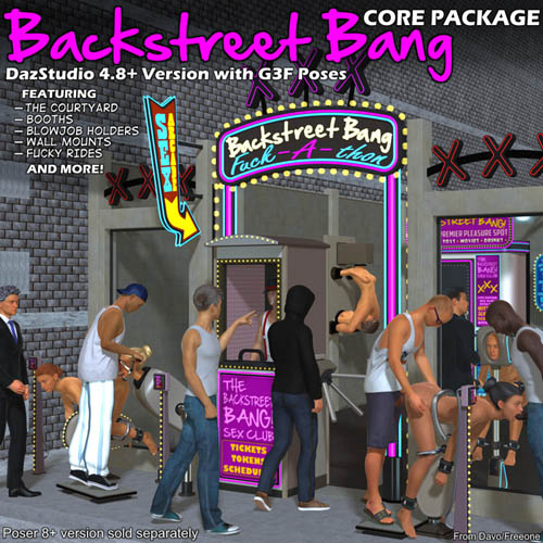 Backstreet Bang Core Package For DazStudio