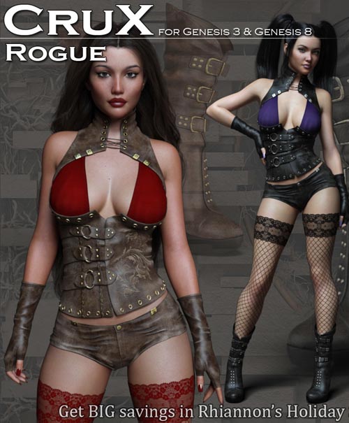 CruX Rogue for the Genesis 3 and Genesis 8 Females