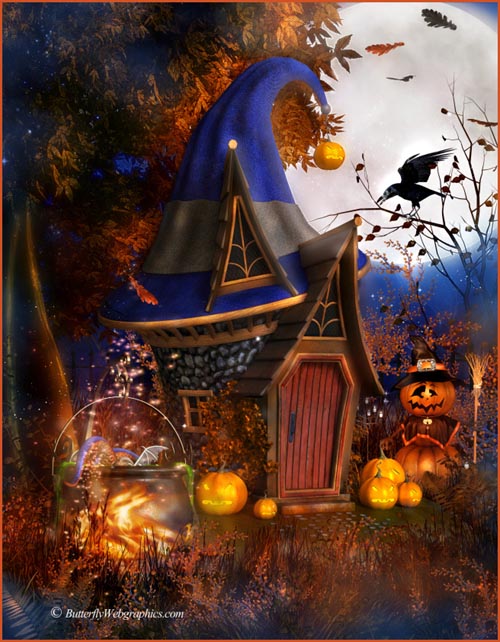 27 Halloween images in the PNG format