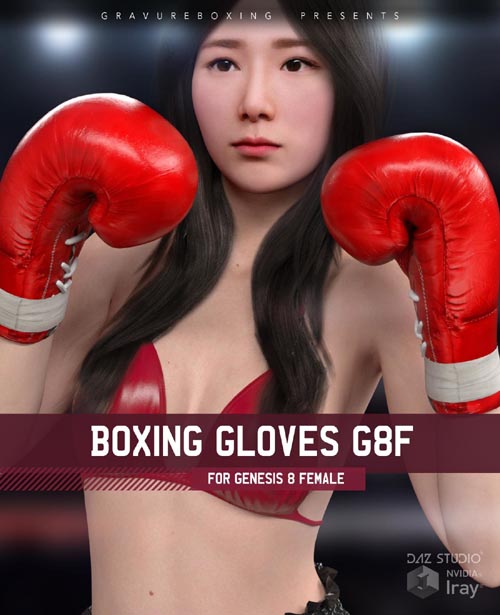 Boxing Gloves G8F for Genesis 8 Female