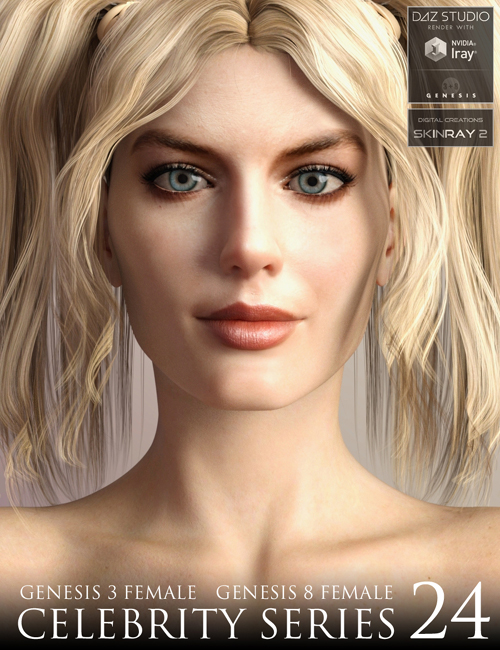 Celebrity Series 24 for Genesis 3 and Genesis 8 Female