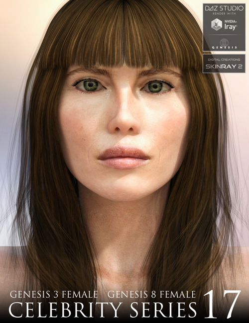 Celebrity Series 17 for Genesis 3 and Genesis 8 Female