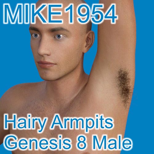 Hairy Armpits For Genesis 8 Male