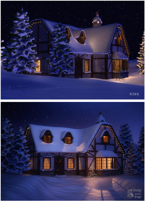 Winter Cottage 