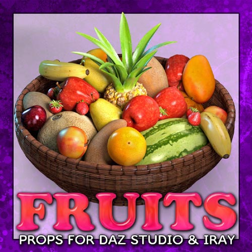 Exnem Fruits for DAZ and IRAY