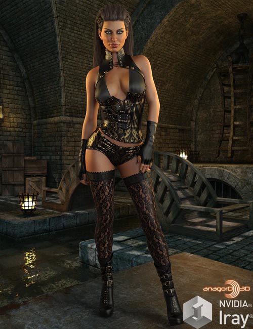 BLACKHAT - CruX Rogue for the Genesis 3 and Genesis 8 Females