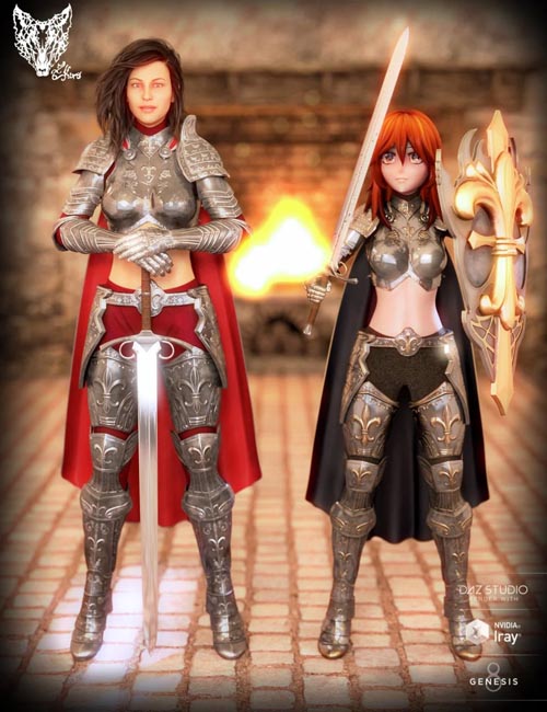 Orlean's Armor for Genesis 8 Female(s)