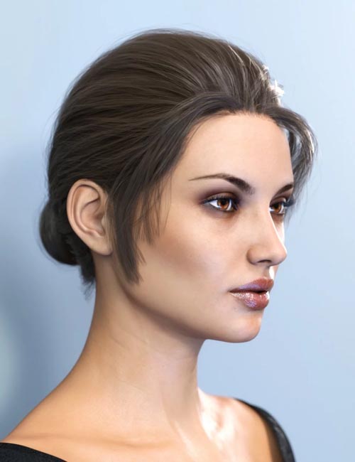 SP Hair 002 for Genesis 3 and 8 Female(s)