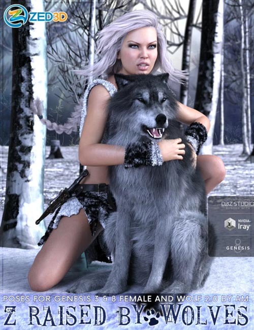 daz3d wolf