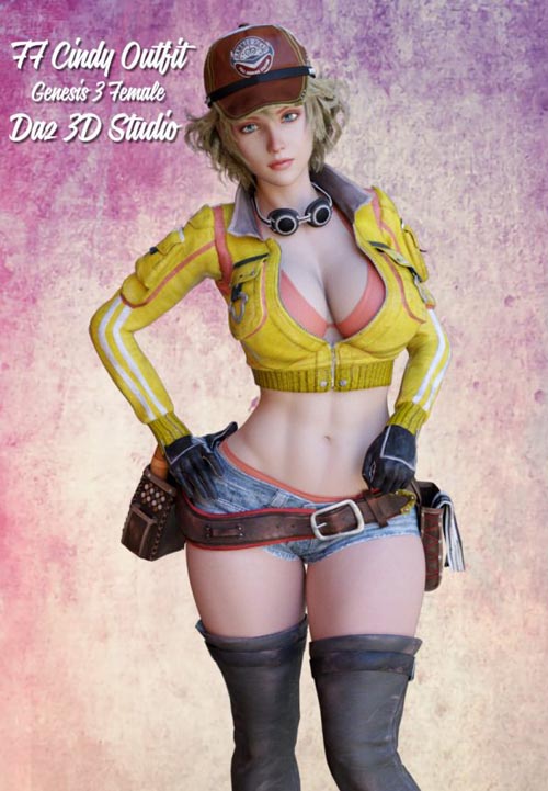 FF Cindy Outfit for G3F