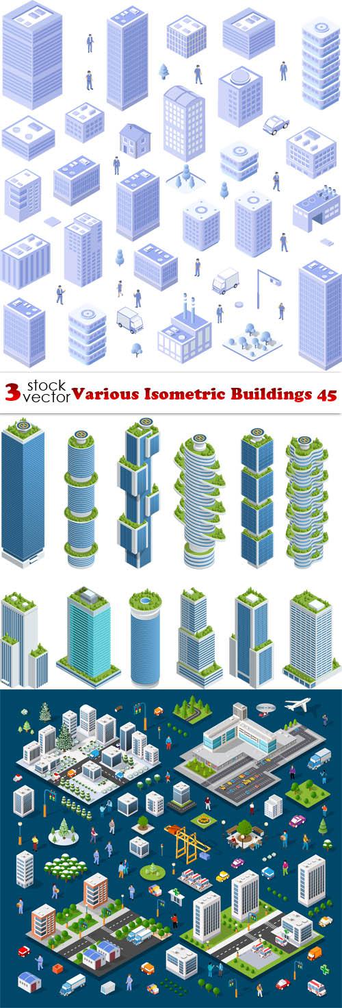 Various Isometric Buildings 45