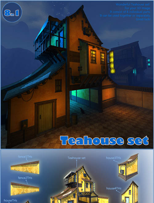 Teahouse set