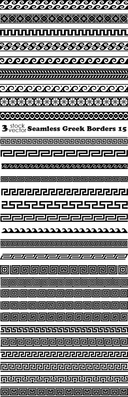 Seamless Greek Borders 15