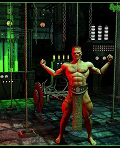 Frankenstein's Lab and Monster
