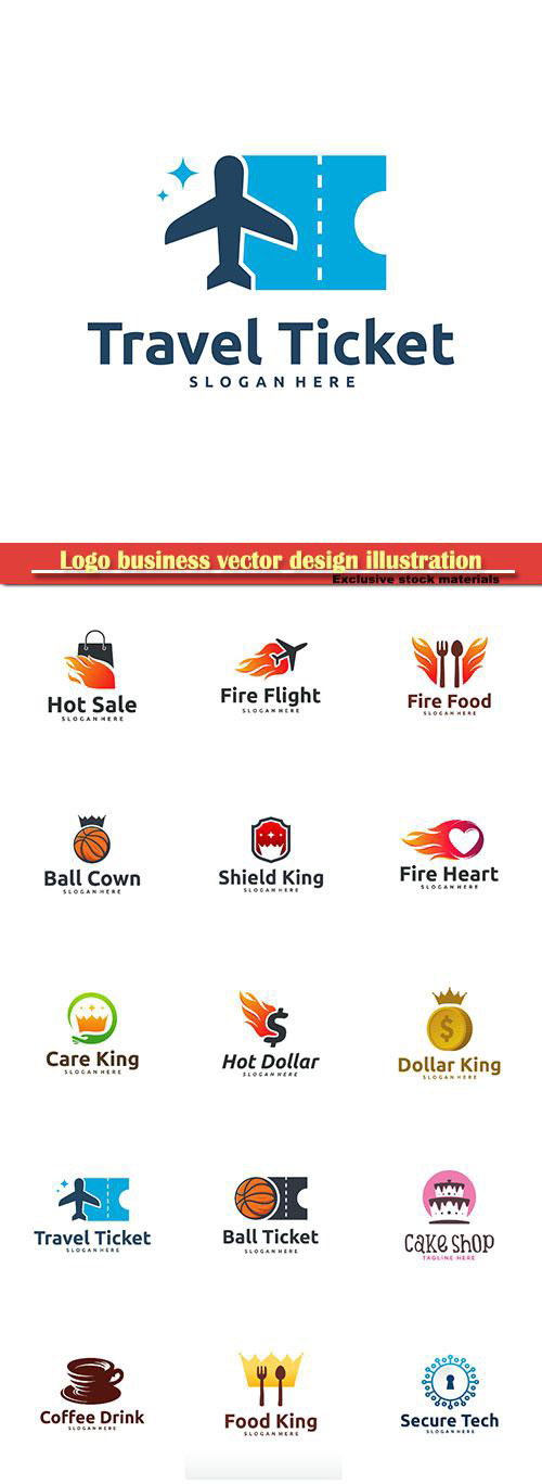 Logo business vector design illustration # 94