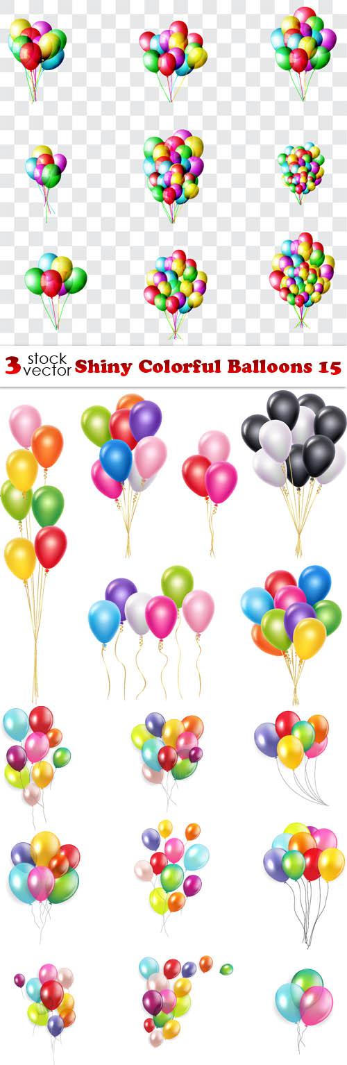 Shiny Colorful Balloons 15