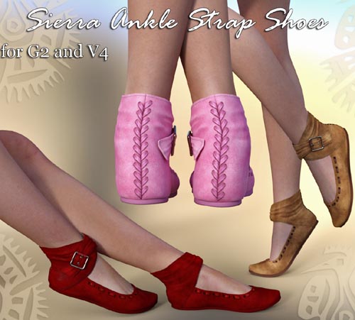 Sierra Ankle Strap Shoes (G2 & V4)