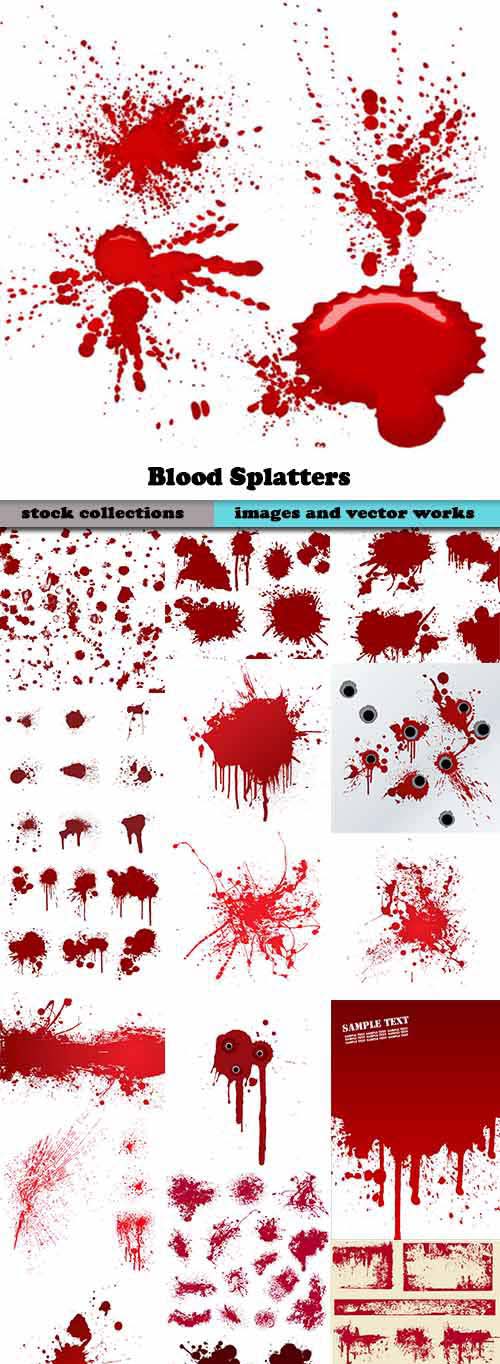 Blood Splatters 50xEPS