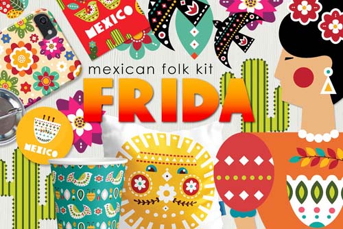 Frida - Mexican folk kit - 2089855