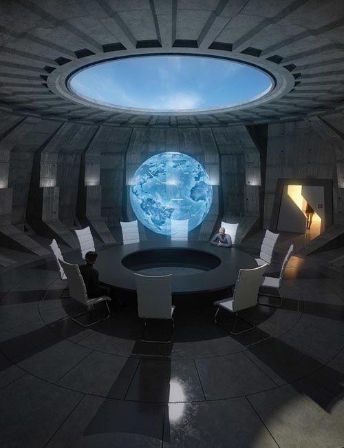 Supervillain Conference Room