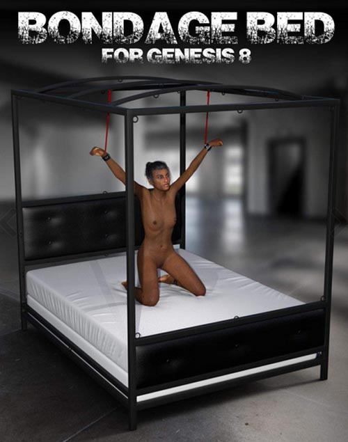 Bondage Bed and Poses for Genesis 8