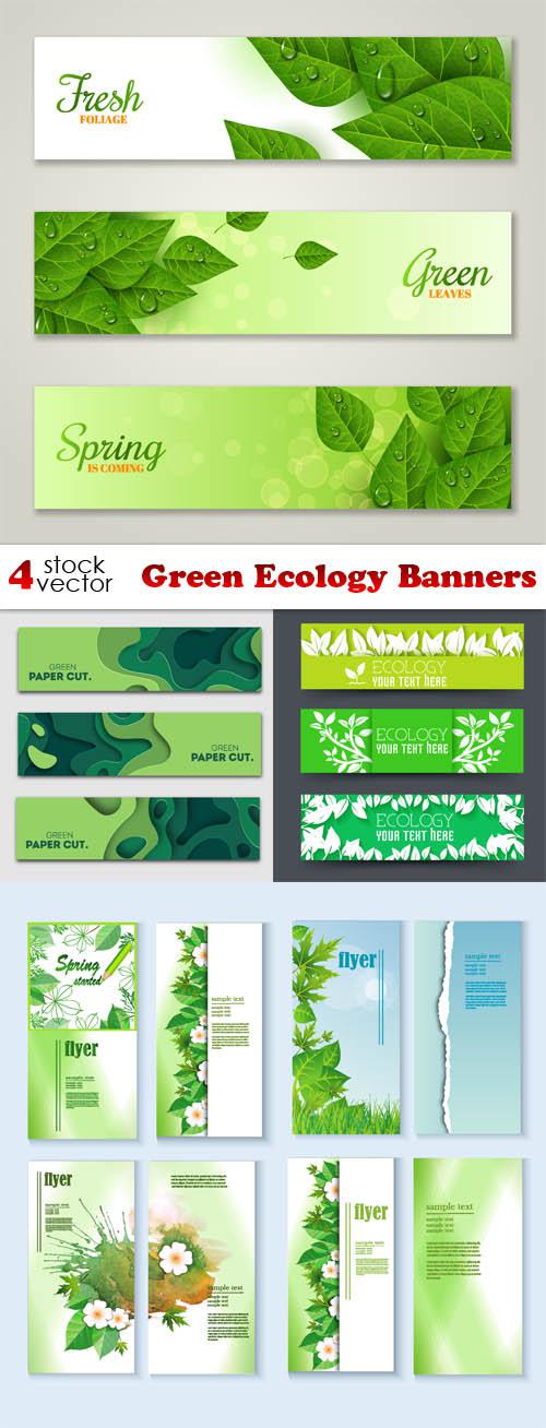 Green Ecology Banners