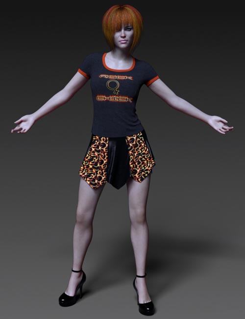 dForce Tempestuous Outfit for Genesis 8 Female(s)