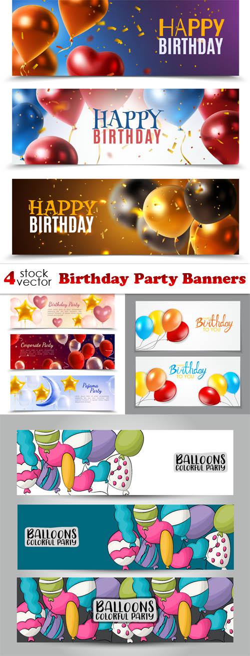 Birthday Party Banners