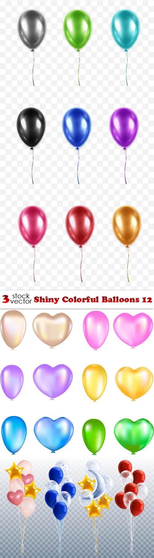 Shiny Colorful Balloons 12