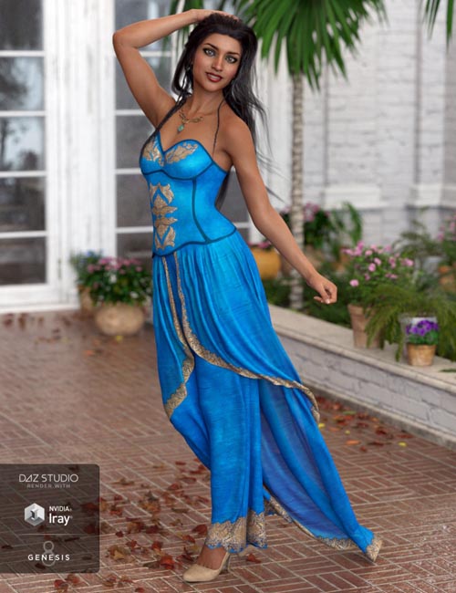 dForce Raeni Outfit for Genesis 8 Female(s)