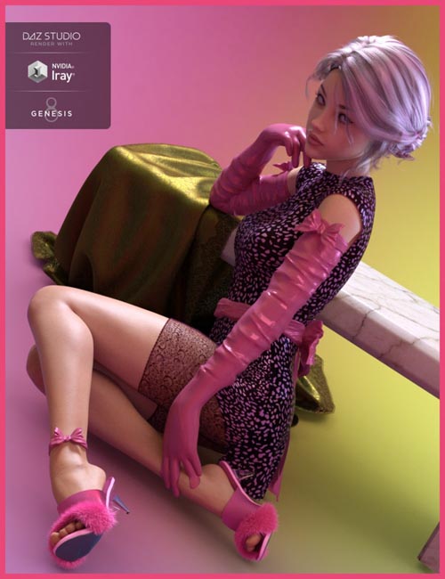 dForce Hanoi Fashion Outfit for Genesis 8 Female(s)