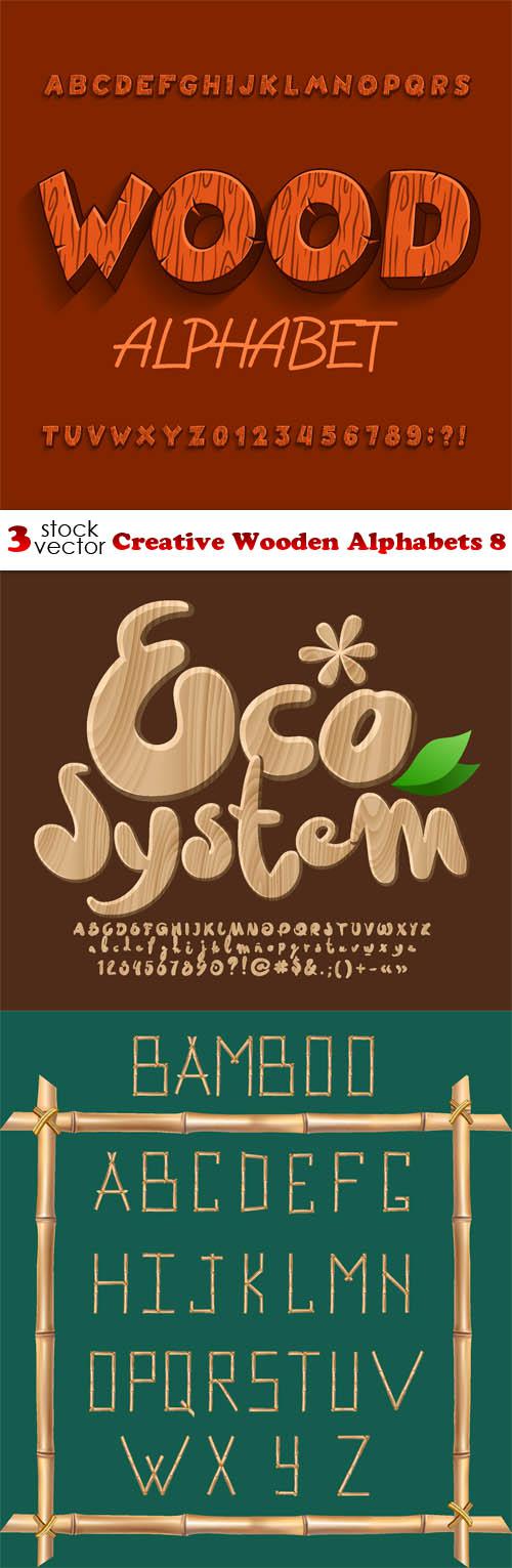 Creative Wooden Alphabets 8
