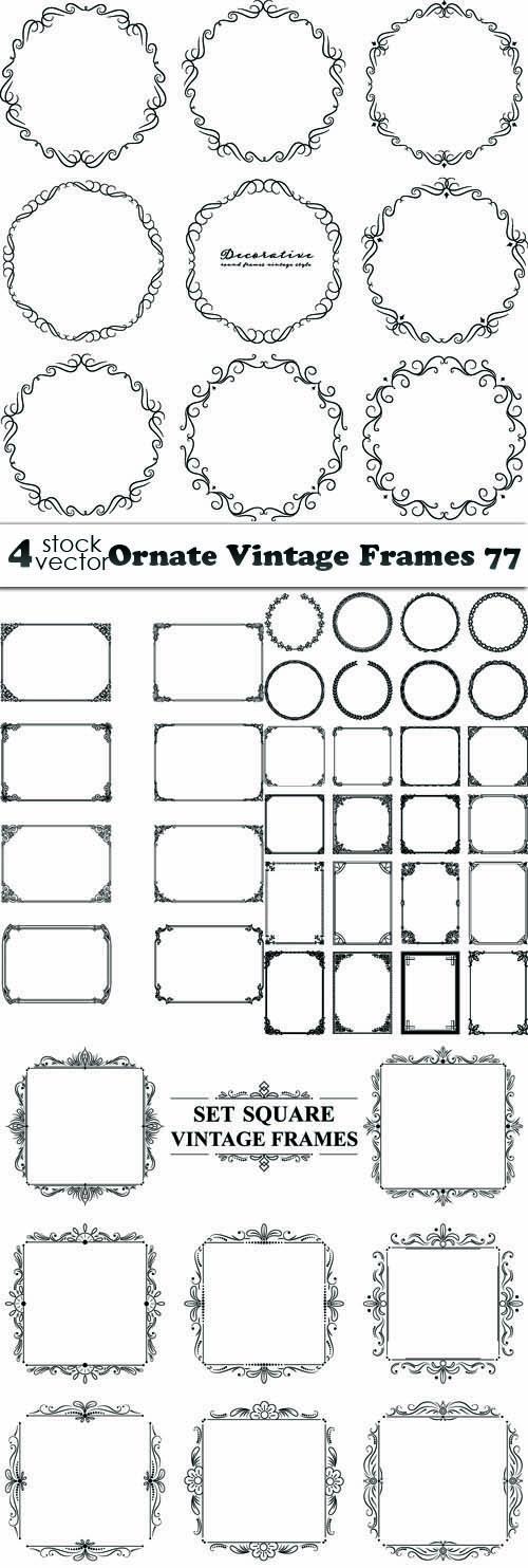 Ornate Vintage Frames 77