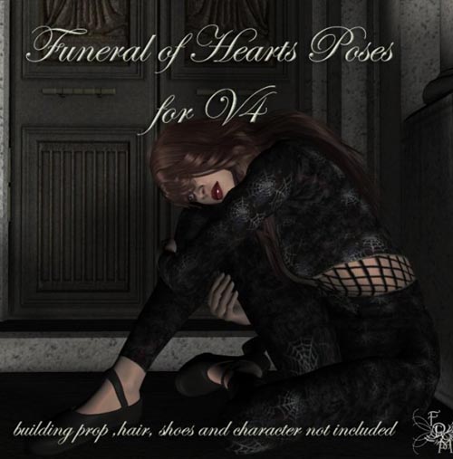Funeral of Hearts V4 Poses *Exclusive*