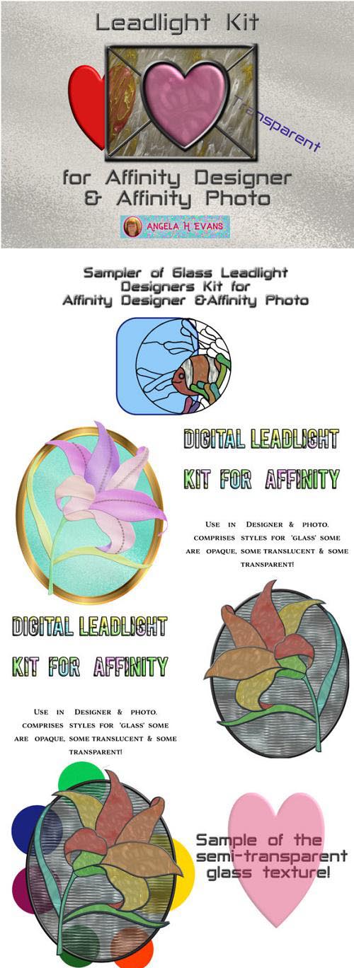 Leadlight Designers Kit for Affinity