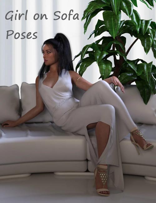 Girl on Sofa - Poses