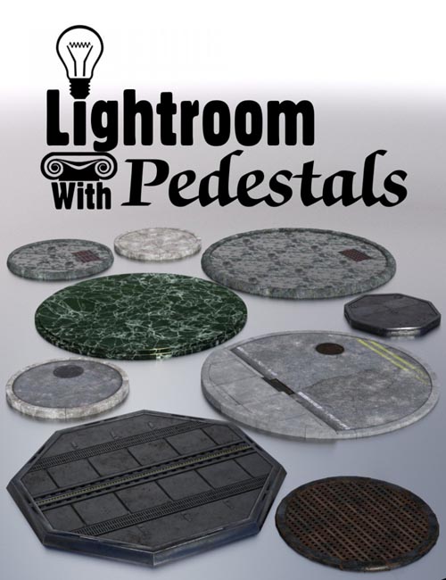 Lightroom with Pedestals