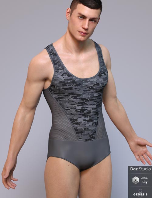 Sports Jump Suit for Genesis 8 Male(s)