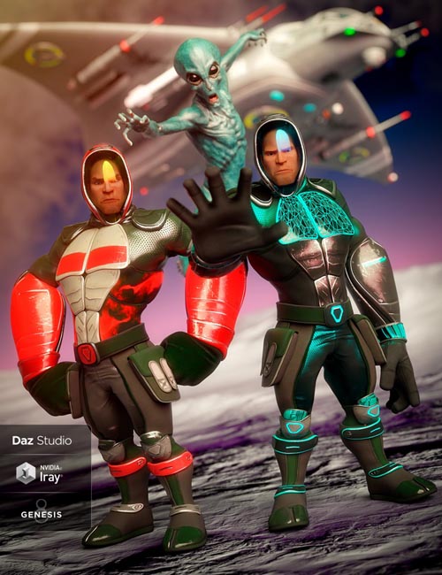 Sci-fi Ninja Outfit Textures