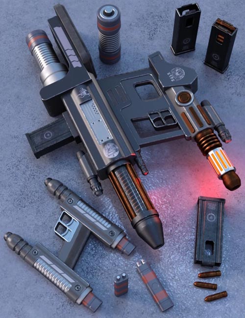 Sci Fi Dual Weapons