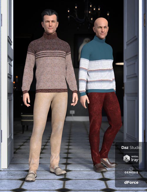 dForce Sweater Outfit Textures