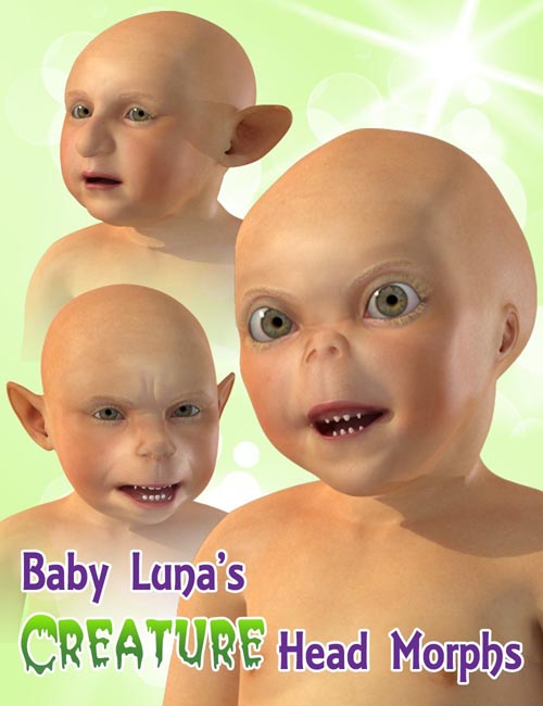 Baby Luna's Creature Heads