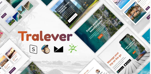Tralever - Responsive Email Template with MailChimp Editor, StampReady & Online Builder