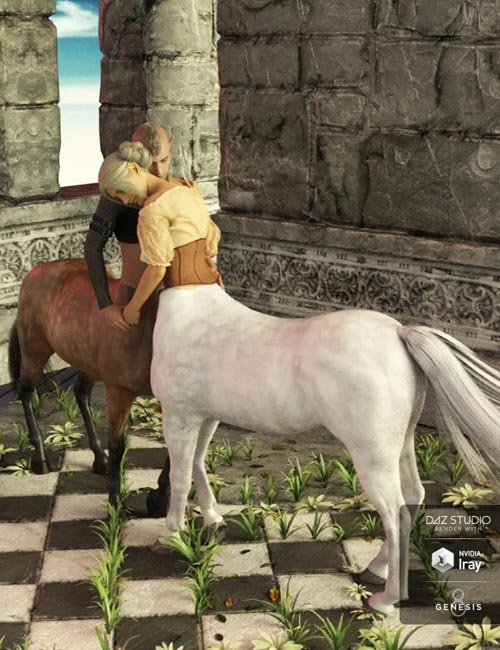 Fantasia Lovers Poses for Genesis 8 and Genesis 8 Centaurs