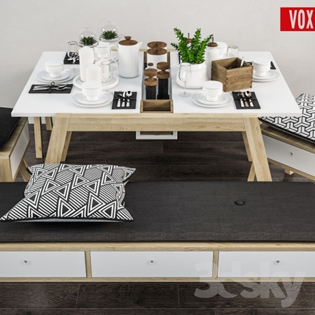 Decorative set of table  VOX  Spot