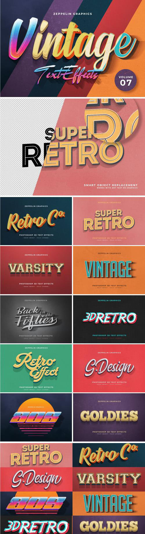 CM - Vintage Text Effects Vol.7 - 3983124