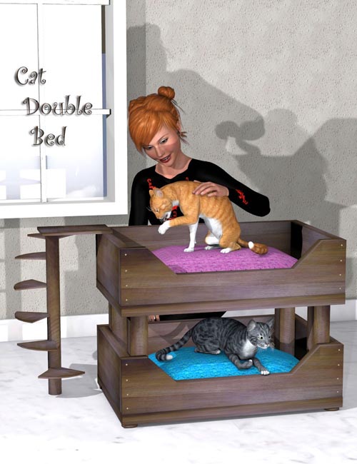Cat Double Bed