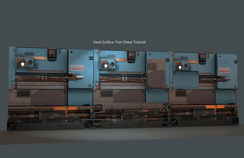 ArtStation - Hard Surface Trim Sheet Tutorial by Tyler Smith