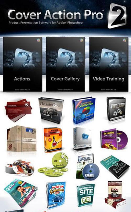 Cover Action Pro 2 - Product Presentation Software for Adobe Photoshop [DVD FULL] (Re-Up)